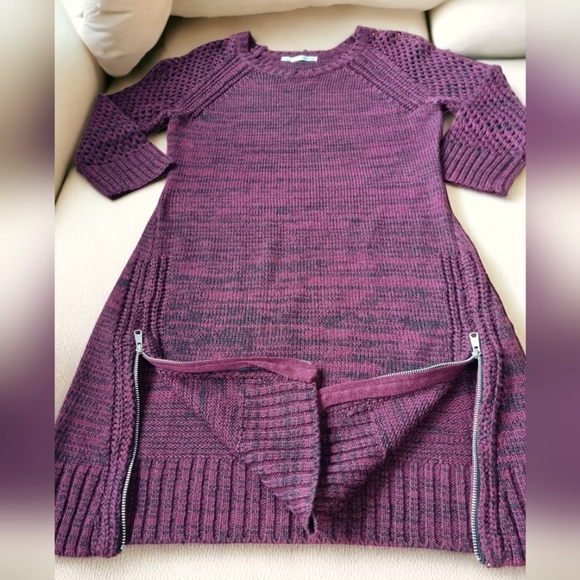 Maurices Sweater Dress with Zipper Detailing - Picture 5 of 11